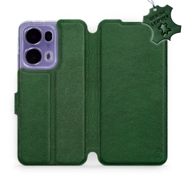 Hülle für OPPO Reno 13 Pro - Farbe Green Leather