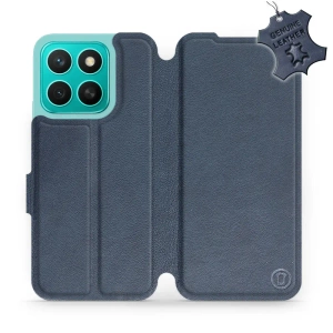 Hülle für Huawei Honor X8c - Farbe Blue Leather