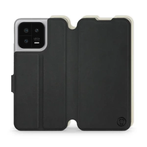 Hülle für Xiaomi 13 - Farbe Schwarz mit Platin