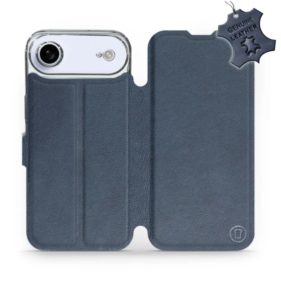 Hülle für Apple iPhone 17 Air - Farbe Blue Leather
