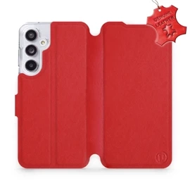 Hülle für Samsung Galaxy A55 5G - Farbe Red Leather