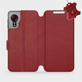 Hülle für Samsung Galaxy Xcover 5 - Farbe Dark Red Leather