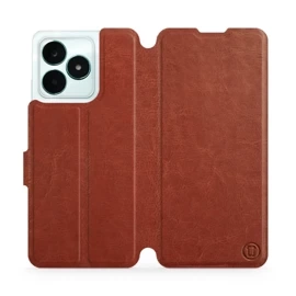 Hülle für Realme C51 - Farbe Brown&Orange