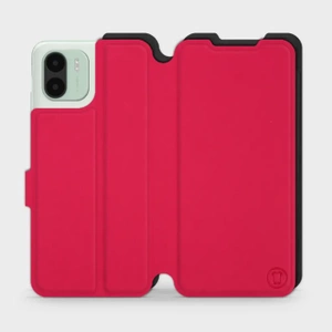 Hülle für Xiaomi Redmi A2 Plus - Farbe Rot mit Schwarz