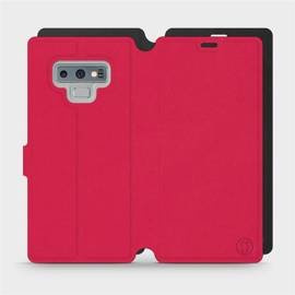 Hülle für Samsung Galaxy Note 9 - Farbe Rot mit Schwarz