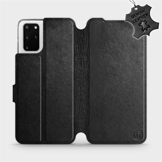 Hülle für Samsung Galaxy S20 Plus - Farbe Black Leather