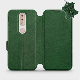 Hülle für Nokia 4.2 - Farbe Green Leather