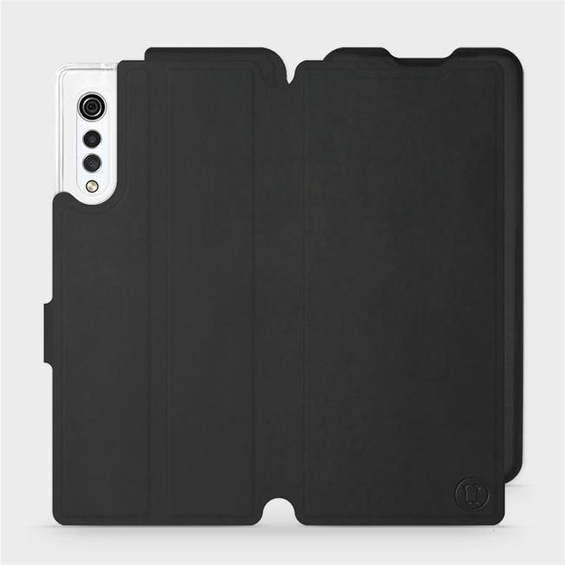 Hülle für LG Velvet - Farbe Schwarz mit Schwarz