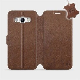 Hülle für Samsung Galaxy J5 2016 - Farbe Brown Leather
