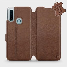 Hülle für OPPO A31 - Farbe Brown Leather