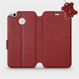 Hülle für Xiaomi Redmi 4X - Farbe Dark Red Leather