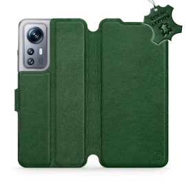 Hülle für Xiaomi 12S - Farbe Green Leather