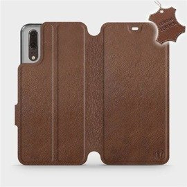 Hülle für Huawei P20 - Farbe Brown Leather