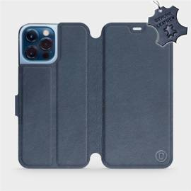 Hülle für Apple iPhone 13 Pro Max - Farbe Blue Leather