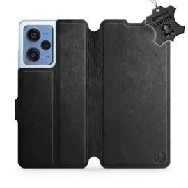 Hülle für Xiaomi Redmi Note 12 Pro Plus 5G - Farbe Black Leather