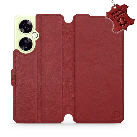 Hülle für OnePlus Nord CE 3 Lite 5G - Farbe Dark Red Leather