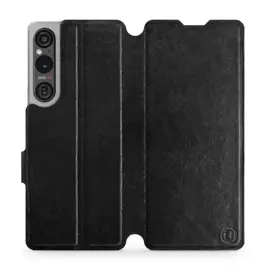 Hülle für Sony Xperia 1 V - Farbe Black&Orange