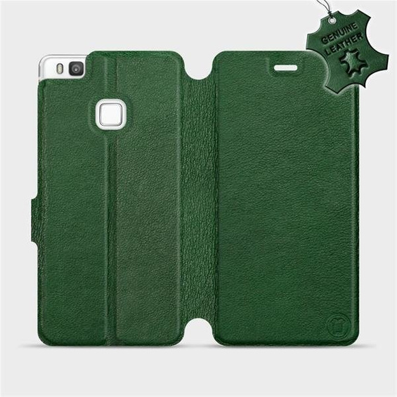 Hülle für Huawei P9 Lite - Farbe Green Leather