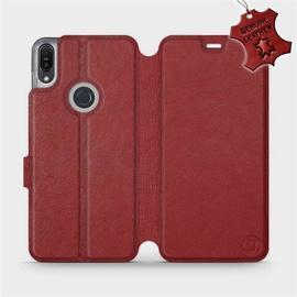Hülle für Asus Zenfone Max Pro M1 ZB602KL - Farbe Dark Red Leather