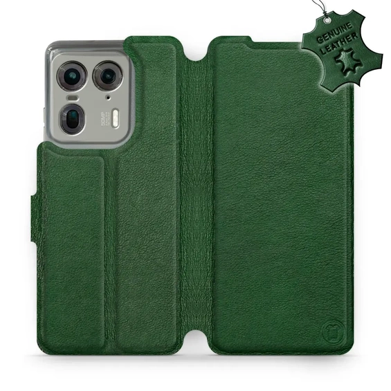 Hülle für Motorola Edge 50 Ultra - Farbe Green Leather