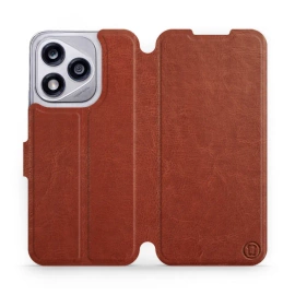 Hülle für Huawei Honor 400 Lite - Farbe Brown&Gray