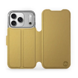 Hülle für Apple iPhone 17 Pro - Farbe Gold&Orange