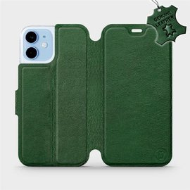 Hülle für Apple iPhone 12 mini - Farbe Green Leather