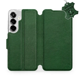 Hülle für Samsung Galaxy S25 - Farbe Green Leather