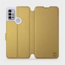 Hülle für Motorola Moto G10 - Farbe Gold&Orange