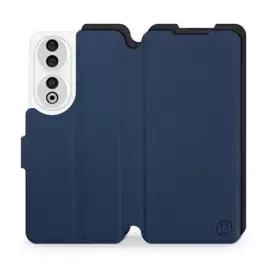 Hülle für Huawei Honor 90 - Farbe Marine mit Schwarz