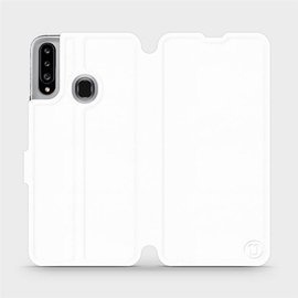 Hülle für Samsung Galaxy A20S - Farbe White&Gray