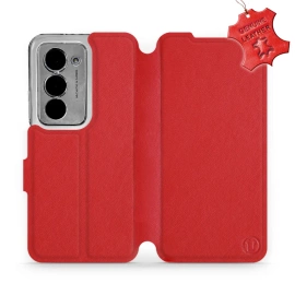 Hülle für Xiaomi Redmi 15 5G - Farbe Red Leather
