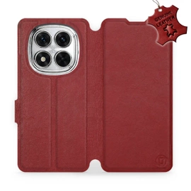 Hülle für Xiaomi Redmi Note 14 Pro 5G - Farbe Dark Red Leather