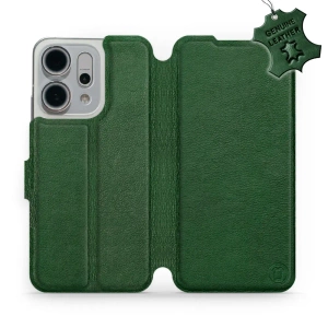 Hülle für OPPO Reno 14 5G - Farbe Green Leather