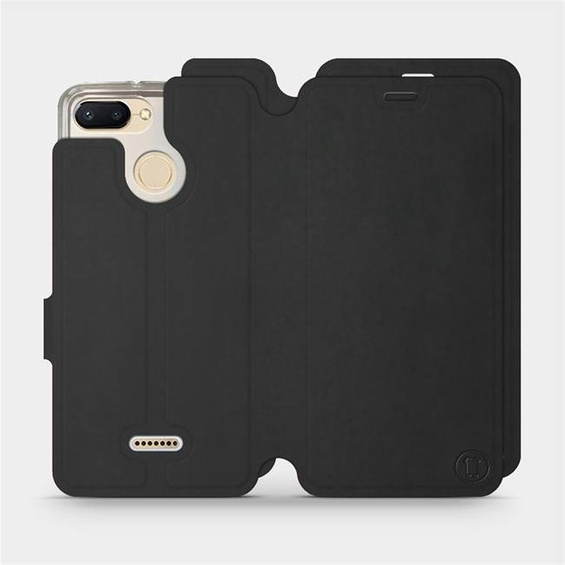 Hülle für Xiaomi Redmi 6 - Farbe Schwarz mit Schwarz