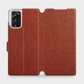 Hülle für Samsung Galaxy Note 20 - Farbe Brown&Orange