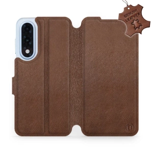 Hülle für OnePlus Nord 5 - Farbe Brown Leather