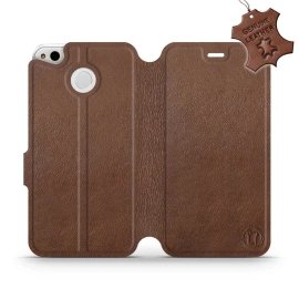Hülle für Xiaomi Redmi 4X - Farbe Brown Leather