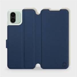 Hülle für Xiaomi Redmi A1 - Farbe Marineblau mit Platin