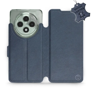 Hülle für OPPO Reno12 FS 5G - Farbe Blue Leather