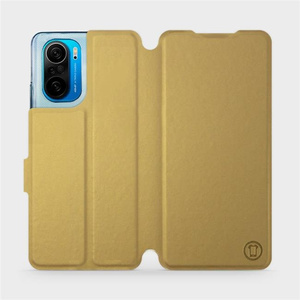 Hülle für Xiaomi POCO F3 - Farbe Gold&Orange