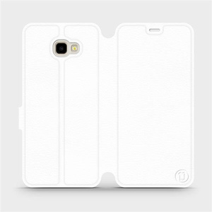 Hülle für Samsung Galaxy J4 Plus 2018 - Farbe White&Orange