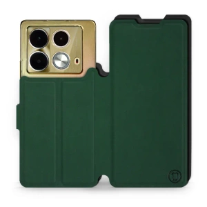 Hülle für Infinix Note 40 - Farbe Grün mit Schwarz