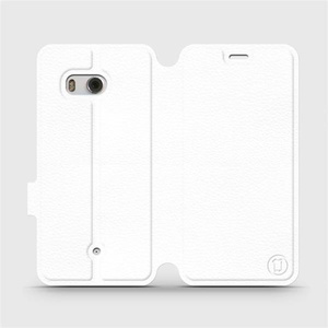Hülle für HTC U11 - Farbe White&Orange