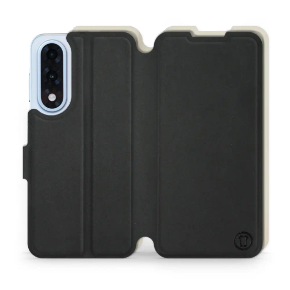 Hülle für OnePlus Nord 5 - Farbe Schwarz mit Platin