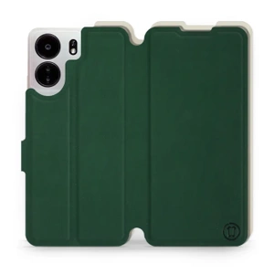 Hülle für Xiaomi POCO C65 - Farbe Grün mit Platin