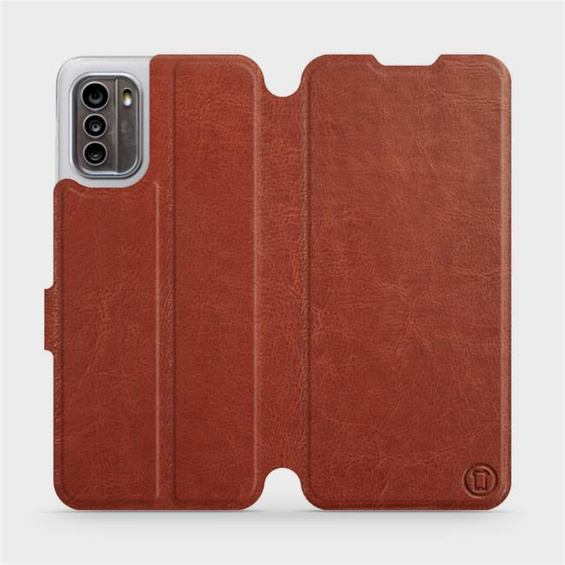 Hülle für Nokia G60 5G - Farbe Brown&Orange