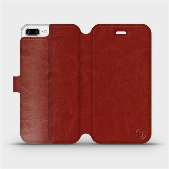 Hülle für Apple iPhone 7 Plus - Farbe Brown&Gray