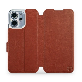 Hülle für OPPO Reno 14 FS 5G - Farbe Brown&Gray