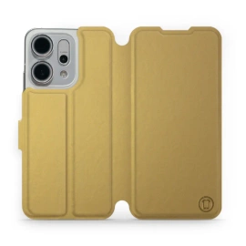 Hülle für OPPO Reno 14 5G - Farbe Gold&Orange